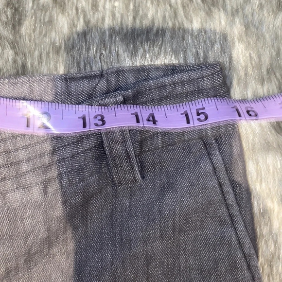 Bedo grey high  waisted wide legs denim jeans pants 8 - Picture 5 of 11